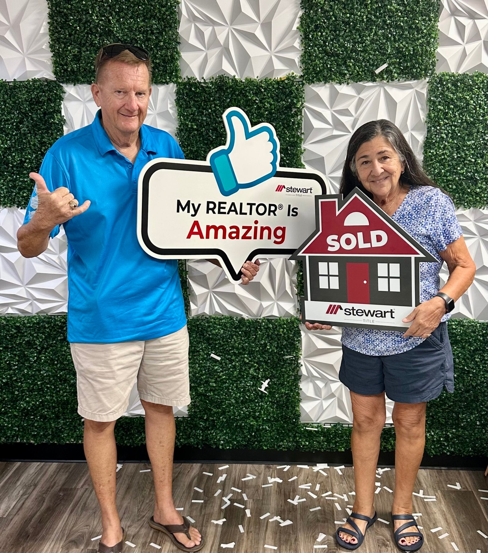 The Lightbourn Group agent reviewing expert home seller strategies with a client in El Paso, TX